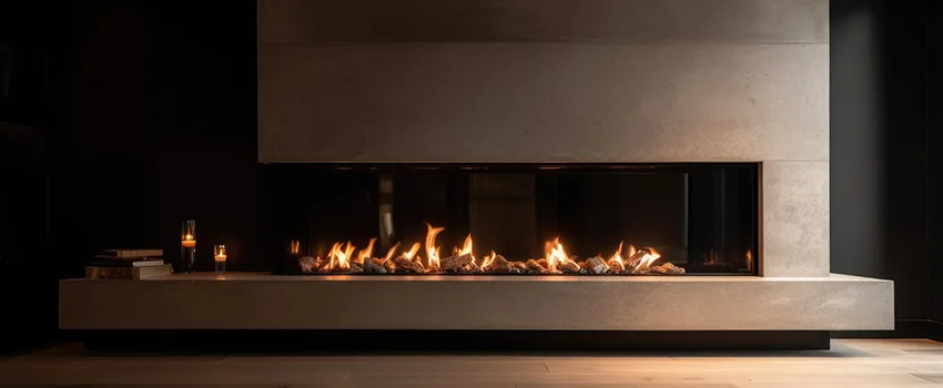 Gas Fireplace Ember Bed Design Services in Leisure City, Florida