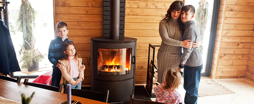 Morso Cast Iron Fireplace Insert Installation in Leisure City, Florida