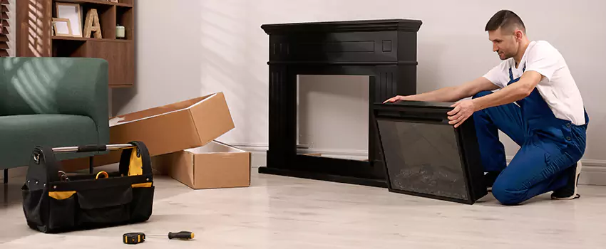 Old Rusted Metal Fireplace Repair And Replacement in Leisure City, FL