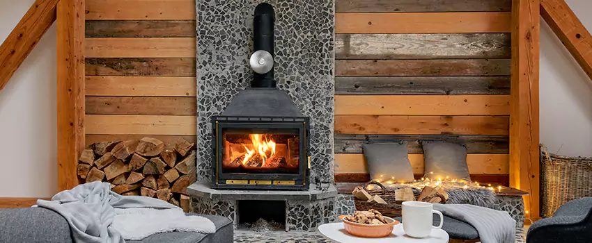 Thelin Hearth Products Direct Vent Gas Stove Fireplace Inspection in Leisure City, Florida